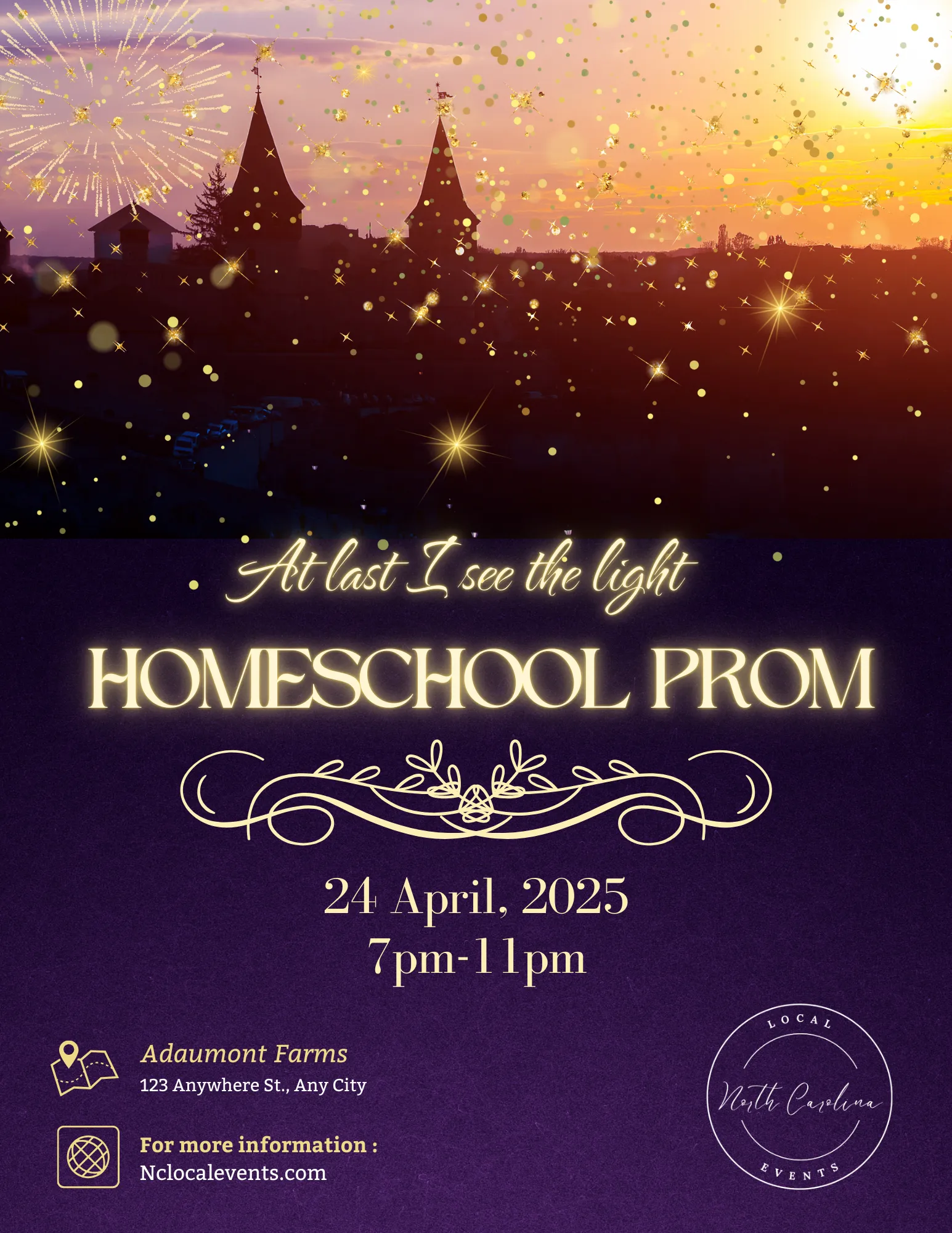 Prom 2025: At Last I See The Light flyer